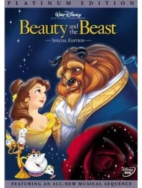 Disney's Beauty and the Beast Platinum Edition [ DVD 2017 ] Musical Fantasy.